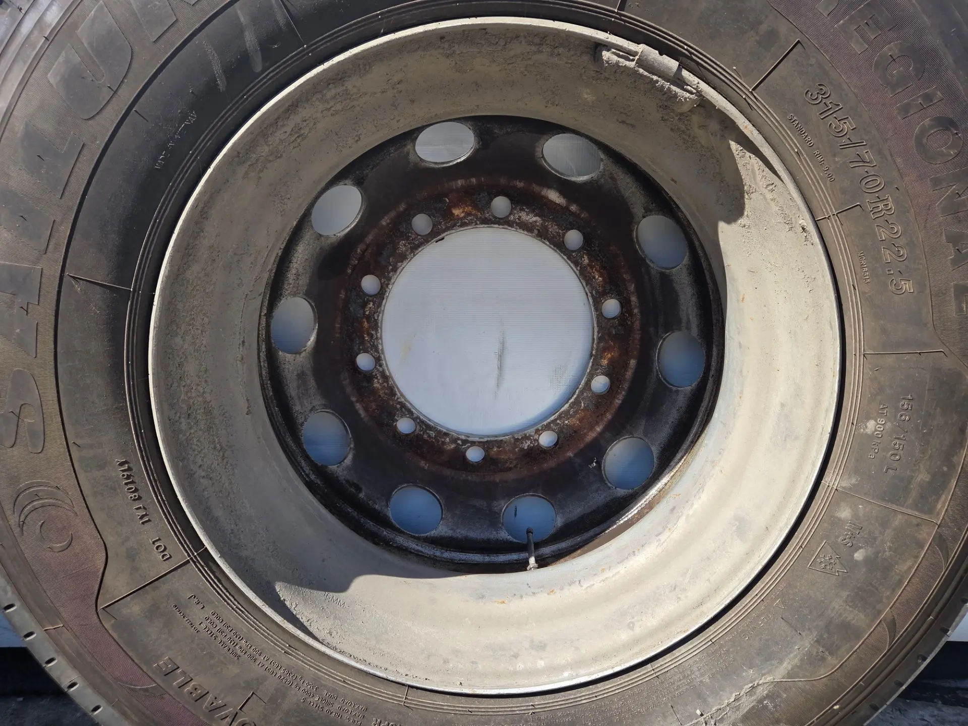 Диск колесный R22,5 б/у - 1